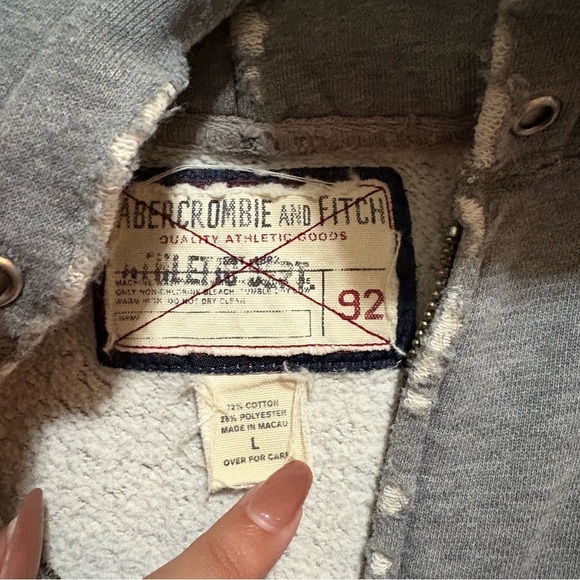 y2k Abercrombie Hoodie Large - Picture 5 of 9